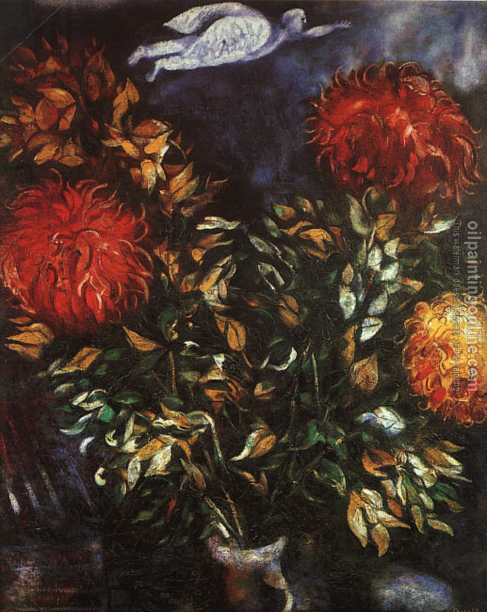 Chagall, Marc - Chrysanthemums